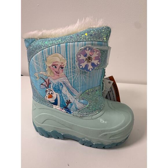 Disney Frozen Toddler Light-Up Waterproof Boots — brand new with minor stains - Picture 5 of 8